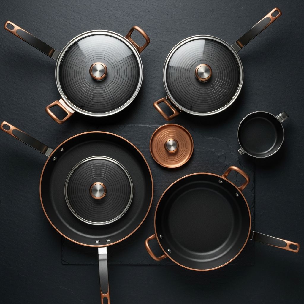 Gotham Steel Cookware - Frying Pans, Saucepans & Stockpots
