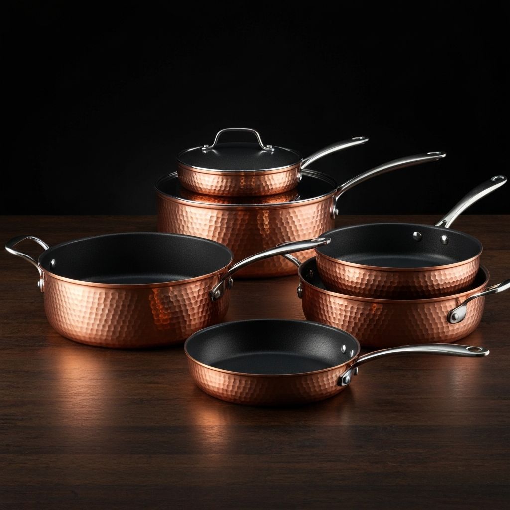 Gotham Steel Hammered Collection - Premium Aesthetic Sets