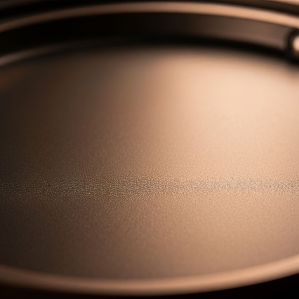 Close-up of Gotham Steel Ti-Cerama non-stick titanium ceramic pan surface